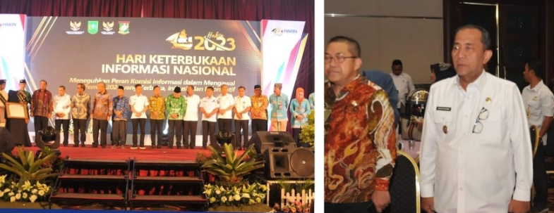 Wabup Junaidi Rahmat Hadiri Acara Peringatan Hari Keterbukaan Informasi Nasional di Kampar