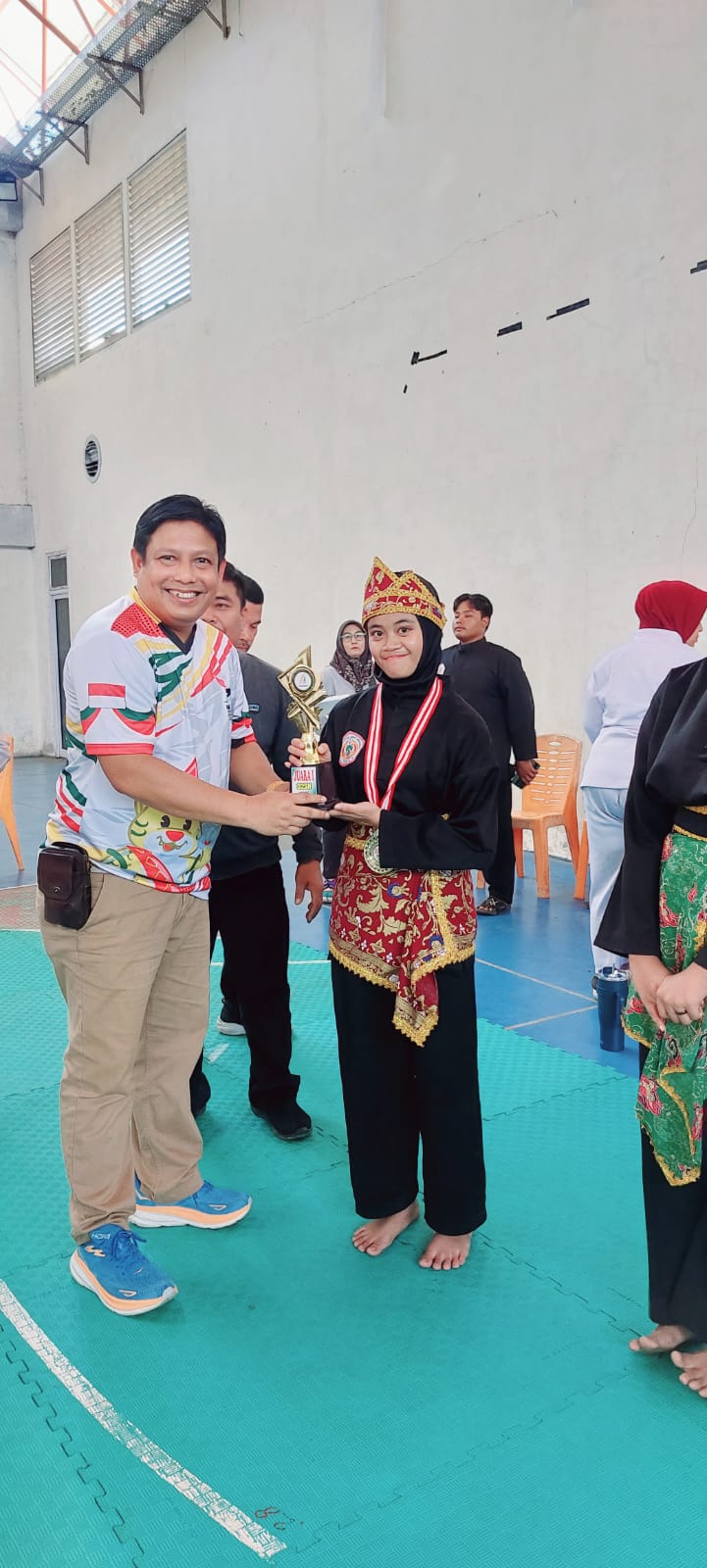Hanie Keizia, Wajah Baru Karate Inhu di Ajang Provinsi