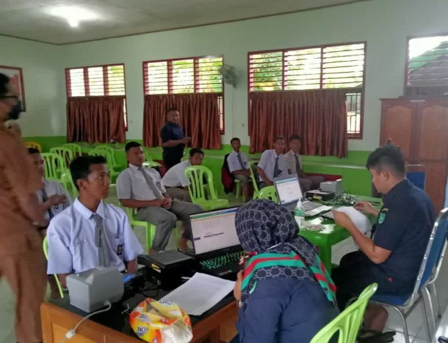 Disdukcapil Bengkalis Buka Layanan Go To School