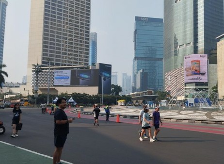 Libur panjang lebaran, CFD jakarta 30 Maret dan 16 April Di tiadakan