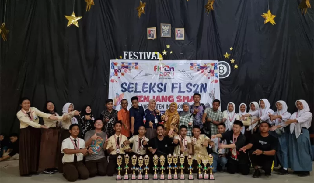 SMAN 1 Rengat Juara Umum FLS2N Tingkat Kabupaten Inhu, Ini Nama-Nama Pemenangnya