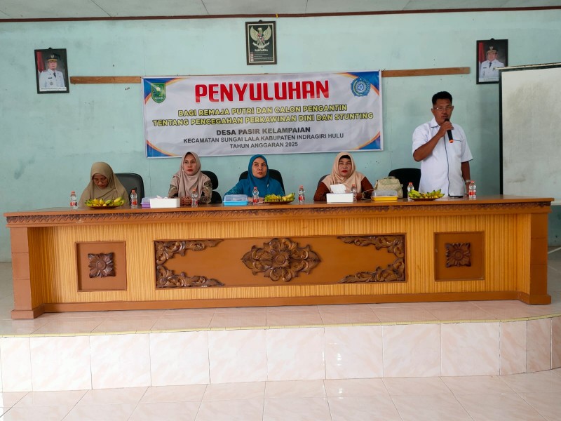 Pelatihan Pencegahan Stunting dan Pernikahan Dini Digelar di Pasir Kelampaian