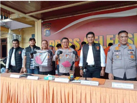 9 Pelaku Kejahatan Jalanan di Pekanbaru Ditangkap, Termasuk yang di Tugu Songket