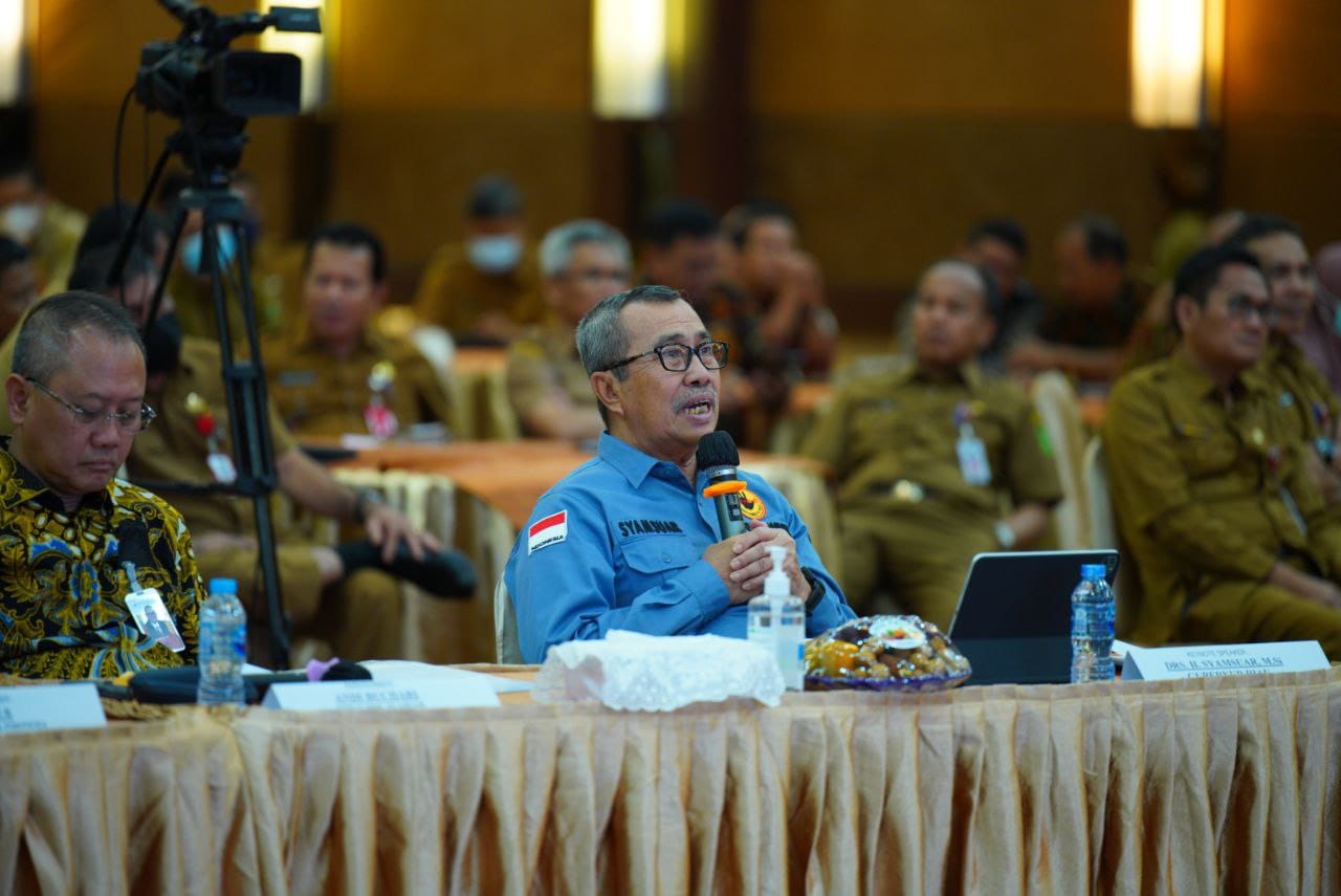 Rakerda Satgas Saber Pungli, Gubri: Digitalisasi Bisa Memutus Pungli dan Korupsi