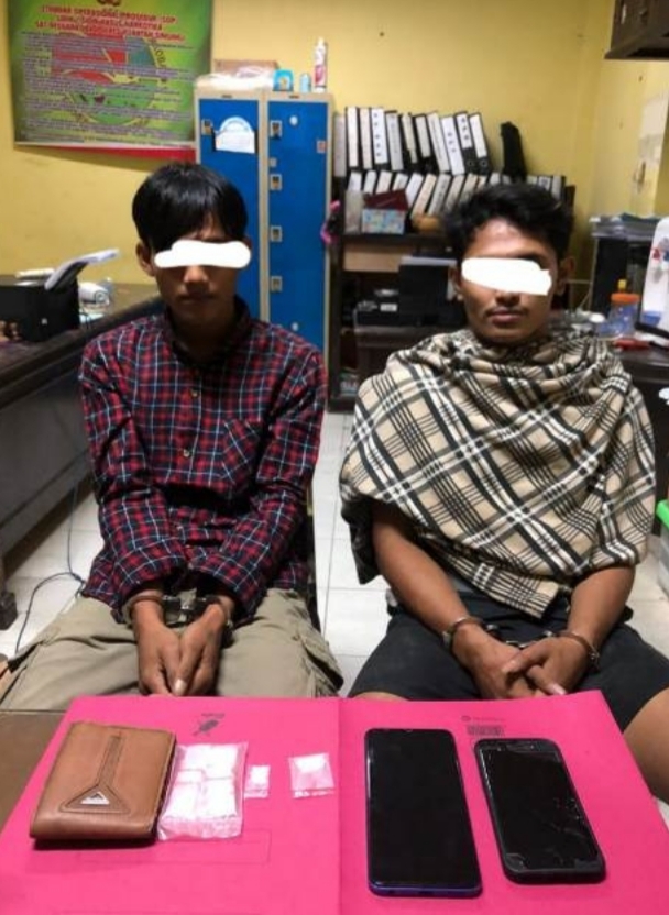 Satres Narkoba Polres Kuansing Amankan Pengedar Sabu