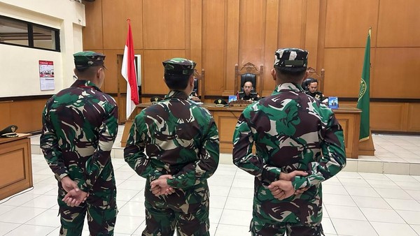 2 Prajurit TNI AL Penembak Bos Rental Mobil Divonis Penjara Seumur Hidup!