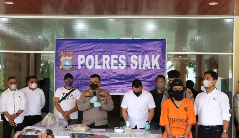 Dinyatakan Lengkap, Berkas Tersangka Pembunuhan Gadis di Siak dilimpahkan ke Jaksa