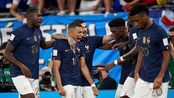 Prancis Hentikan Kutukan Juara Bertahan Piala Dunia