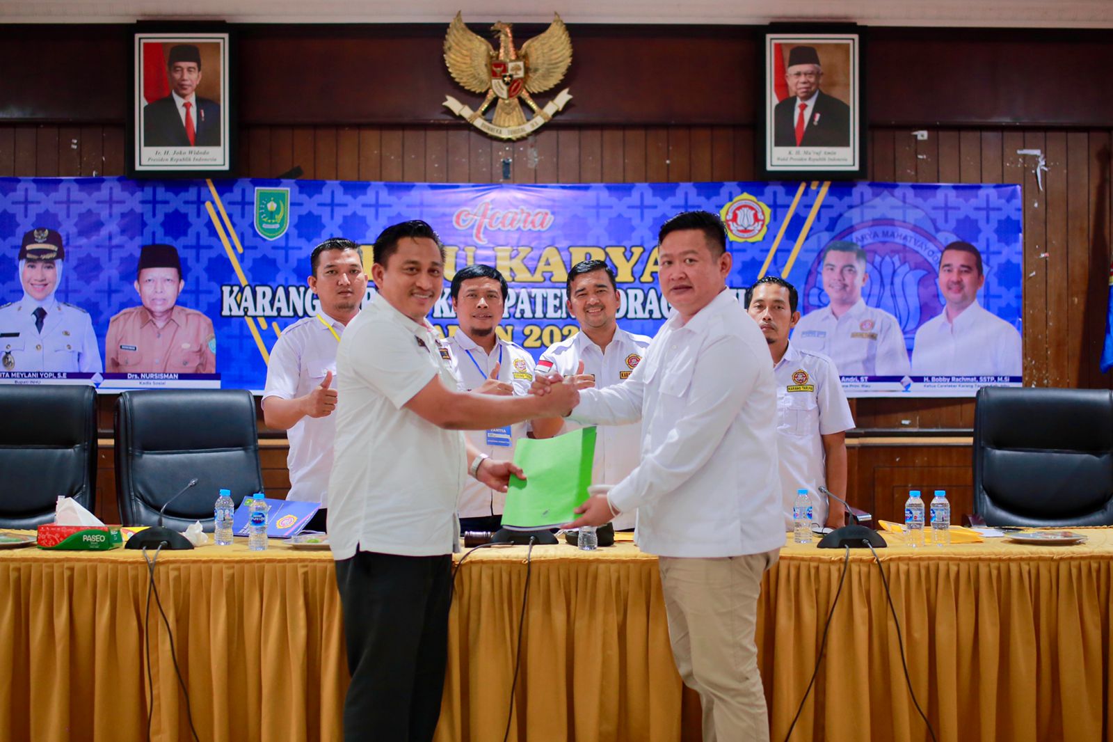 Daniel Eka Perdana Terpilih Secara Aklamasi Sebagai Ketua KT Inhu