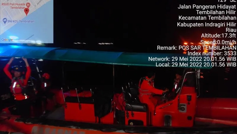 Speedboat Tabrak Kapal Pompong di Inhil, Empat Tewas