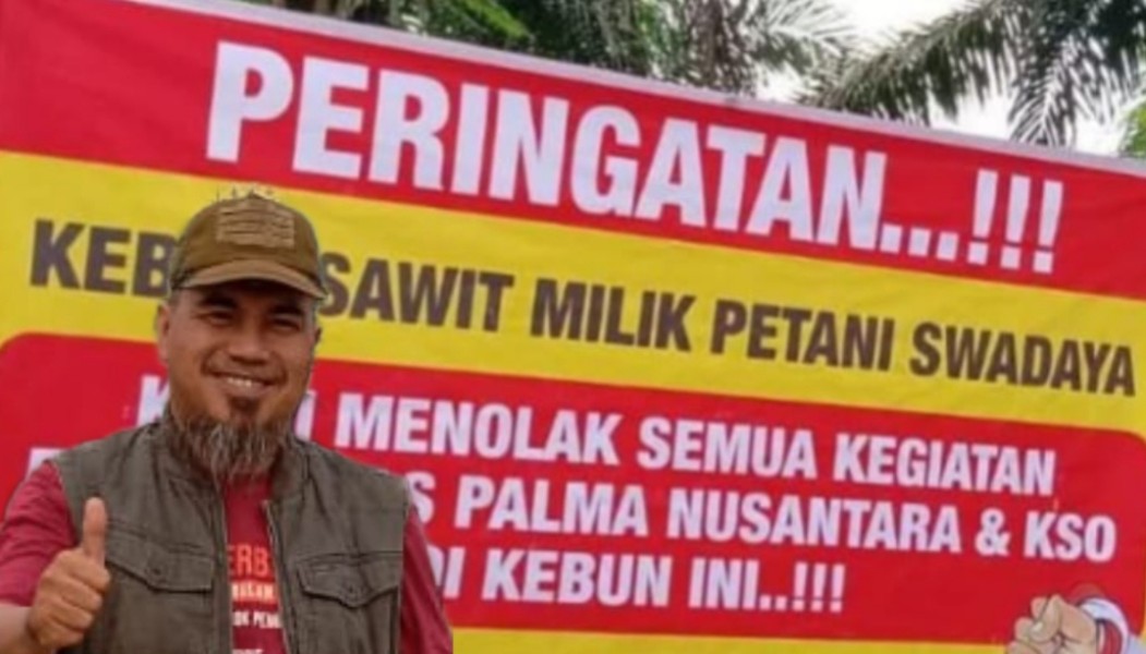 Ribuan Petani Inhu Lawan Pereman Bayaran KSO PT TDE, Minta Diganti Koperasi Lokal