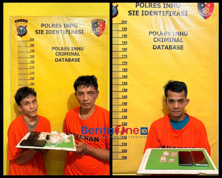 Penggerebekan di Lirik Polisi Sita Puluhan Paket Sabu, Tiga Pelaku Narkoba Dibekuk