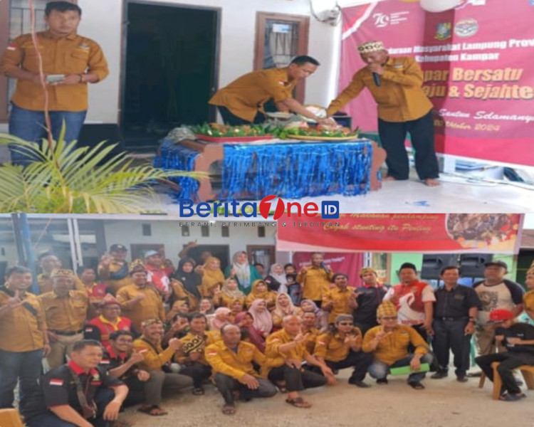 Milad ke 4 Tahun DPD Permas Lampri Kabupaten Kampar Bersatu untuk Maju dan Sejahtera