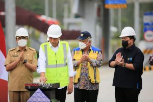 Tol Pekanbaru-Bangkinang Diresmikan Presiden Jokowi