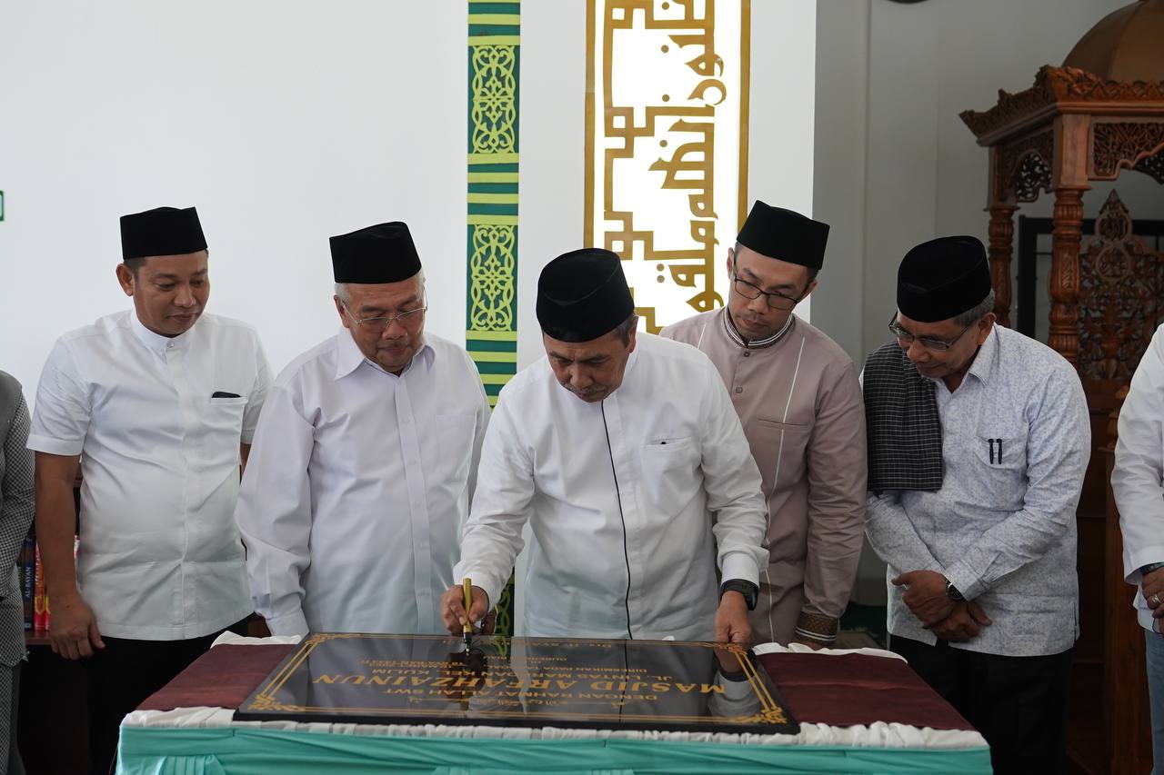 Alhamdulillah, semakin banyak saja mesjid baru di Bumi Melayu Riau