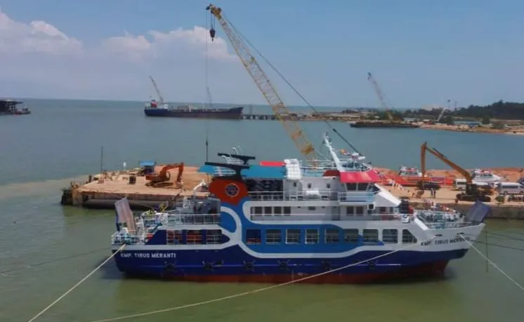 Perawatan Rutin, Dua Kapal Roro di Meranti Masuk dok Selama Sebulan