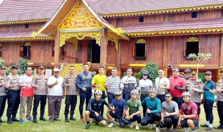 Jalur Tour de Muara Takus diuji Coba