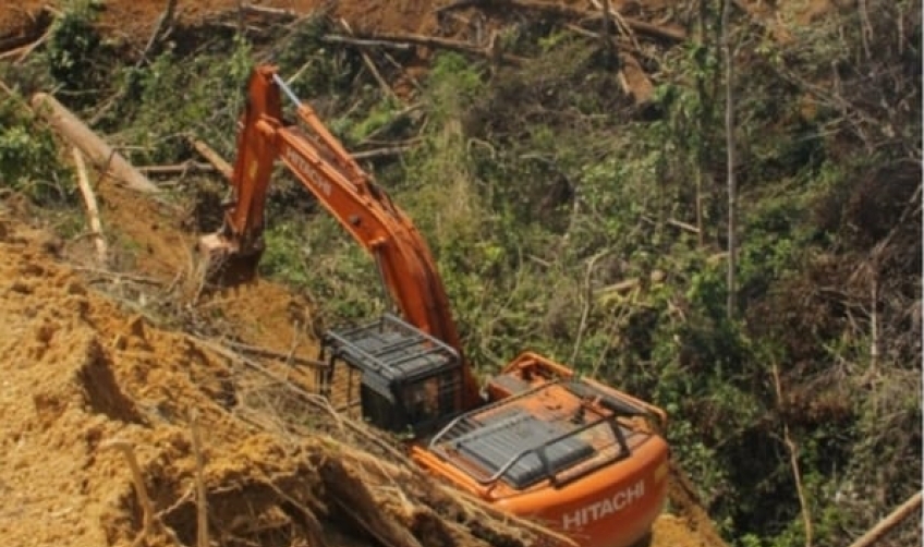 Alat Berat dan Perambah Diamankan di Kawasan TNBT