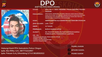 Polisi Sebar Foto Wajah Penculik Balita di Cilegon