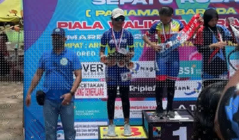 Atlet Bengkalis Raih Perunggu di Kejurnas Sepatu Roda Pariaman