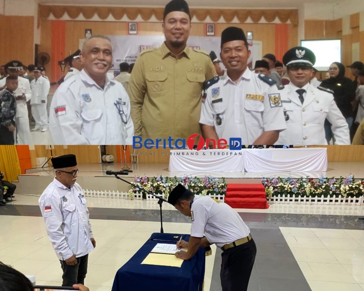 APDESI Inhu 2025-2029 Dikukuhkan, Ini Pesan Bupati Ade Kepada Seluruh Kades