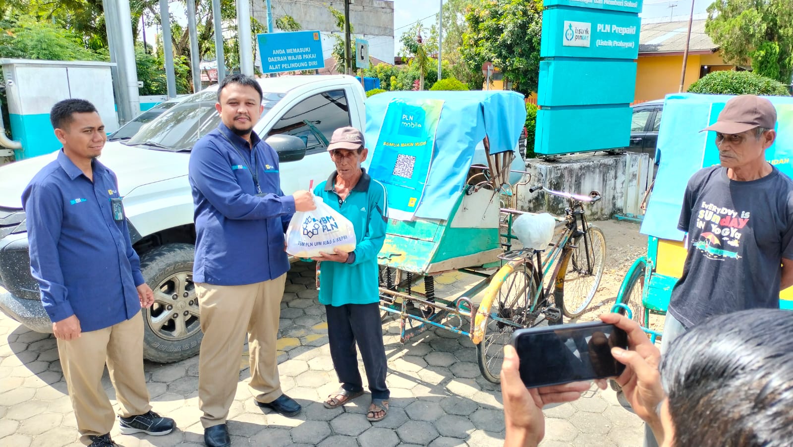 Gandeng JMSI dan PWI, UP3 PT PLN Berbagai Jelang Puasa 2023