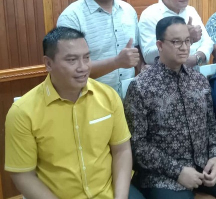 Kader Golkar Riau Suparman Masuk Barisan Anies Baswedan