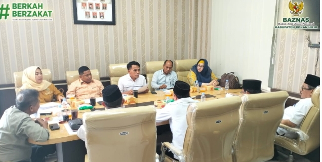 DPRD Rohil-Baznas Rohil Gelar Pertemuan