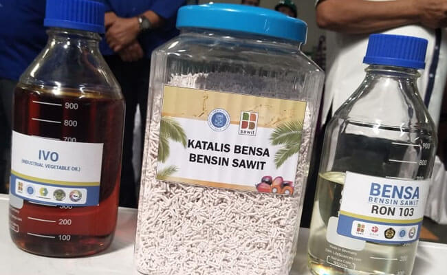 Bensin Sawit Rencana di Produksi Massal 2024