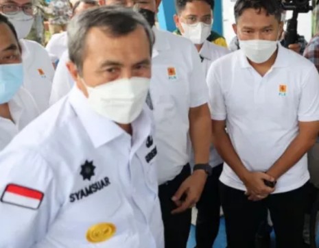 DPRD Riau Umumkan Pengunduran diri Gubernur Syamsuar