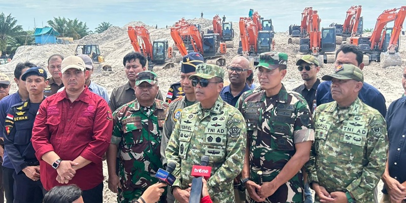 Satgas PKH Halilintar Amankan 315,48 Hektare Lahan Tambang Ilegal