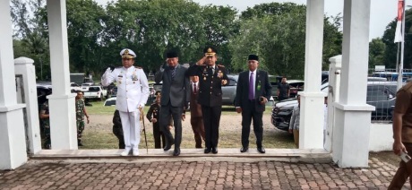 Dihadiri Kapolres, Kunjungi TMP Blang Panyang