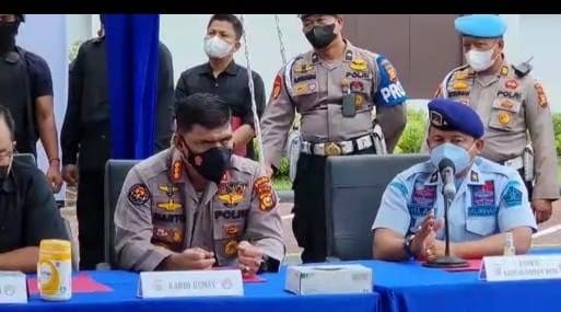 Hadiri Pemusnahan Sabu 82,9 kg, Kanwil Kemenkumham Riau Terbuka Koordinasi Pengungkapan