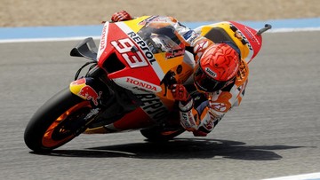 MotoGP Italia: Marquez Kecelakaan, Motor Hancur dan Terbakar