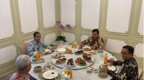 Jokowi Undang 3 Capres Anies-Ganjar-Prabowo Makan Siang
