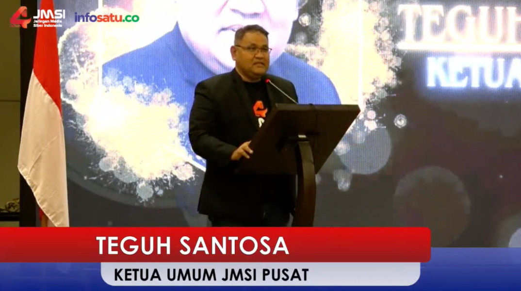 Ketua Umum JMSI Terima Press Card Number One Dalam Peringatan HPN 2024