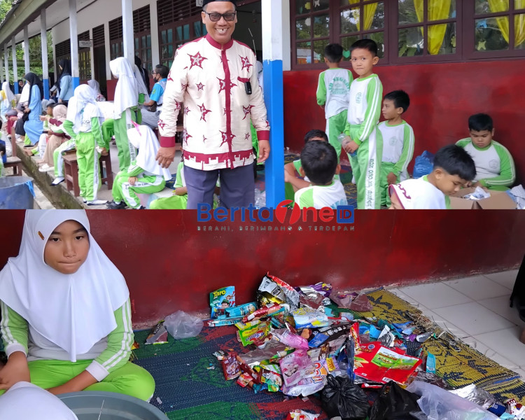 Kegiatan P5 di SDN 020 Kampung Besar Seberang Ajarkan Kepedulian Lingkungan dan Budaya