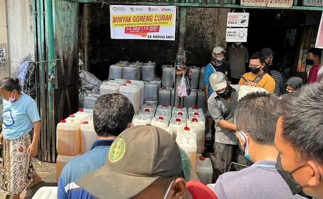 Di April Minyak Goreng Sawit Curah Telah Terdistribusi 136.720 ton