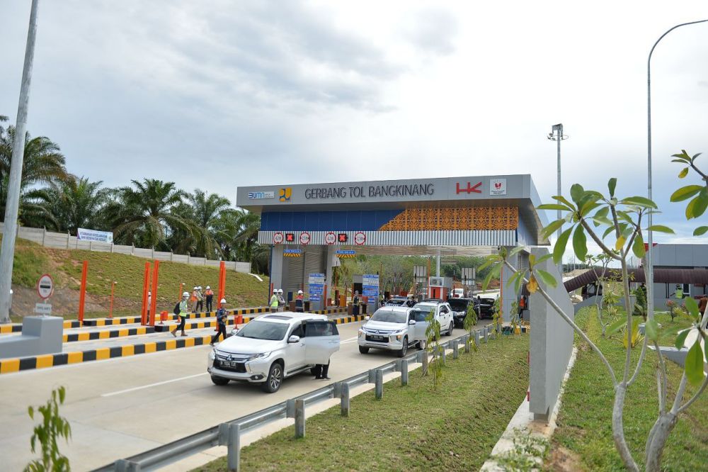 Konstruksi Tol Pekanbaru-Bangkinang Siap 100 persen