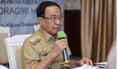 Pemprov Riau Segera Proses Pemberhentian Bupati Inhil HM Wardan