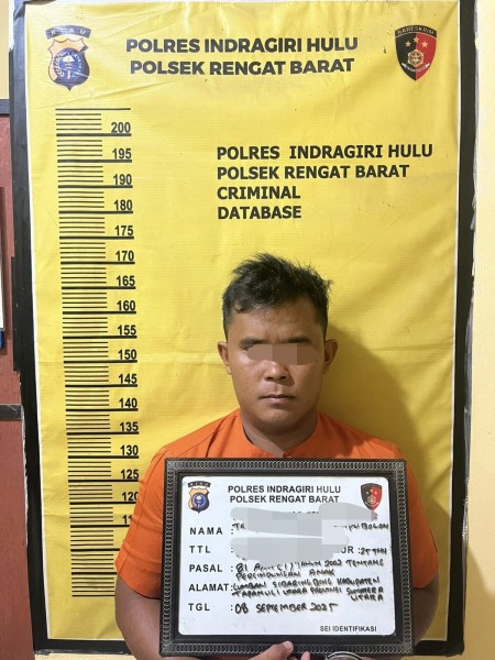 Mandor di Perkebunan Sawit Dedi Handoko Ditangkap Dugaan Pencabulan