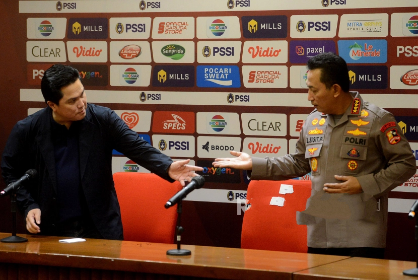 Kapolri: Polisi Siap Dukung Penuh Tekad Erick Thohir Berantas Mafia Bola