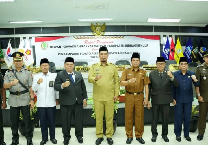 Bupati Ade Agus Hartanto Sampaikan Pidato Pertama, Paparkan Visi 2029 untuk Pembangunan Inhu