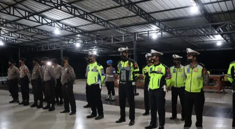 Polres Rokan Hilir Awasi Rumah Warga ditinggal Mudik
