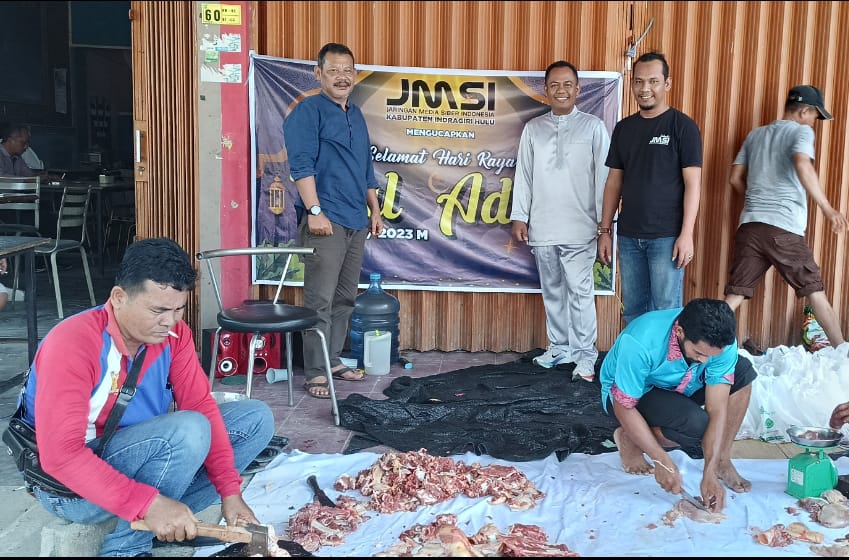 JMSI Inhu Bagikan 90 Paket Daging Kurban Idul Adha 1444 H Tahun 2023